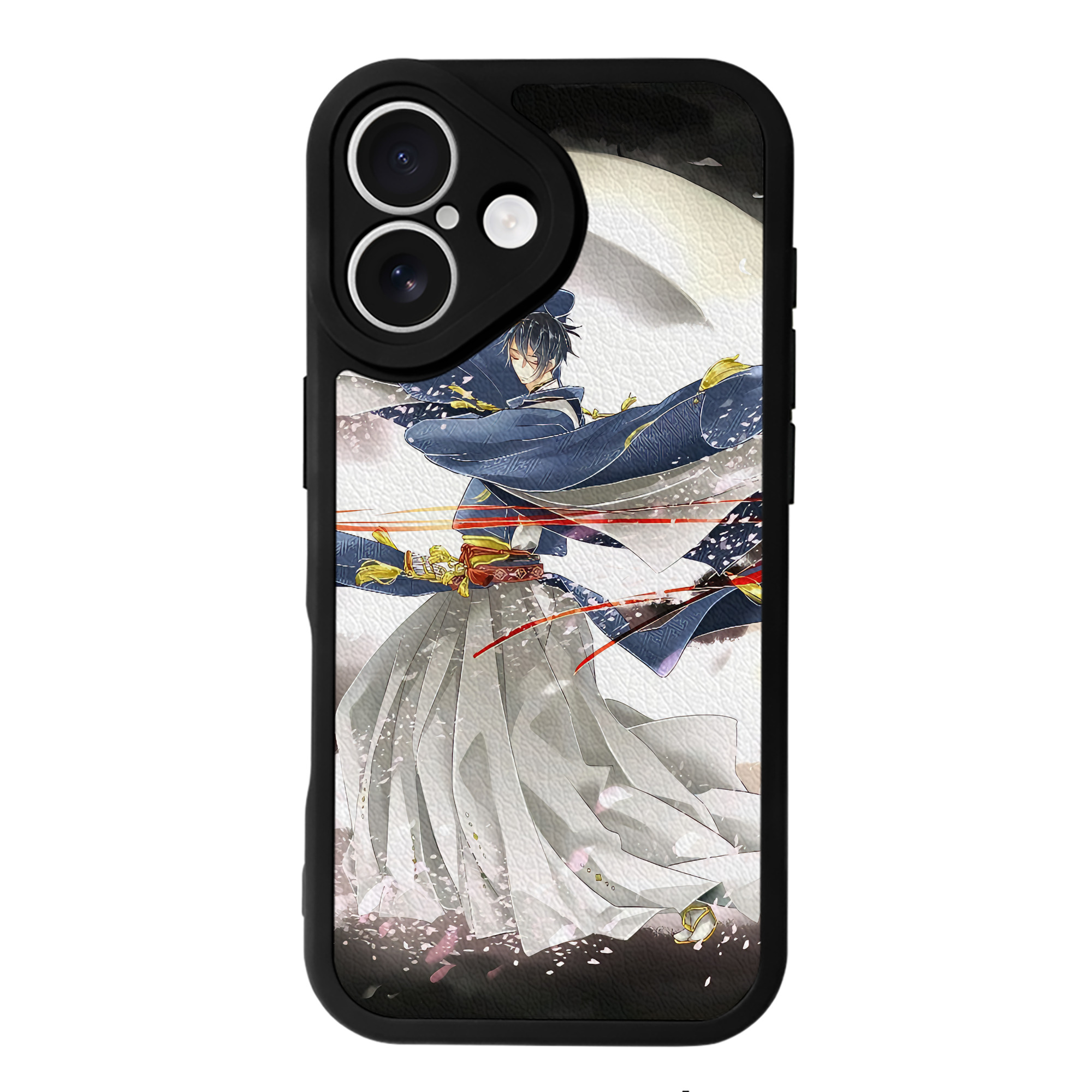 （画像用） 刀剣乱舞 Touken Ranbu 【iPhone 16シリーズ対応】シリコンスマホケース（レザー調） 材質：シリコン